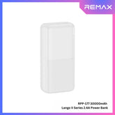 REMAX - RPP-177 Lango II Series 30000mah 2.4A Power Bank - White